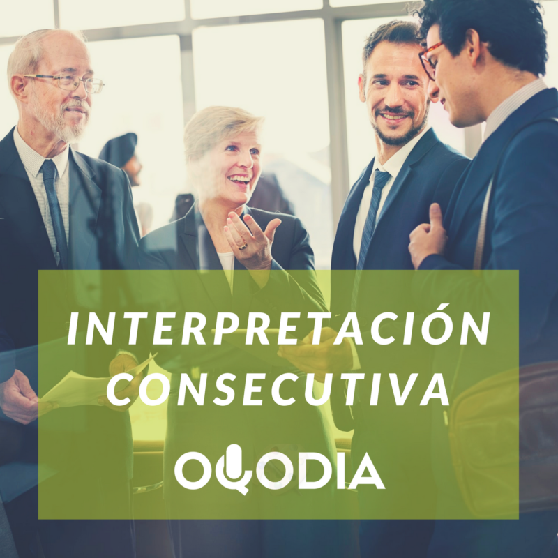 Interpretación consecutiva - Agencia de interpretaciones